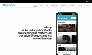 Lactapp.com thumbnail