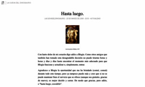 Lacuevadeldinosaurio.blogia.com thumbnail