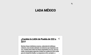 Ladamexico.blogspot.mx thumbnail