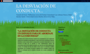 Ladesviaciondeconducta.blogspot.com thumbnail