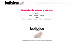 Ladivinactors.com thumbnail