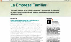 Laempresafamiliar.blogspot.com thumbnail