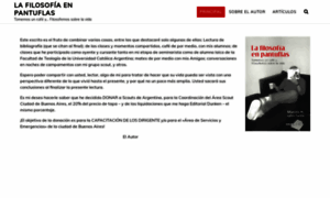 Lafiloenpantuflas.com.ar thumbnail