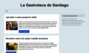 Lagastrotecadesantiago.es thumbnail