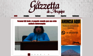 Lagazzettadearequipa.com thumbnail