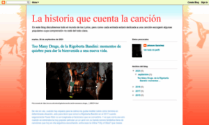 Lahistoriaquecuentalacancion.blogspot.com thumbnail