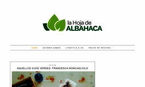 Lahojadealbahaca.com thumbnail