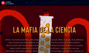Lamafiadelaciencia.projectpoder.org thumbnail