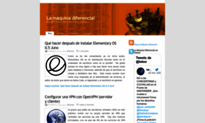 Lamaquinadiferencial.wordpress.com thumbnail