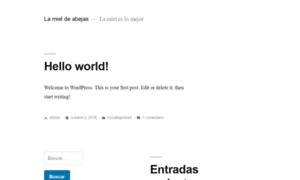 Lamieldeabejas.com thumbnail
