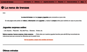 Lanenadetrenzas.com thumbnail