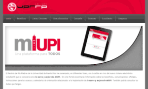 Lanuevamiupidev.uprrp.edu thumbnail
