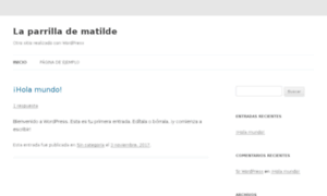 Laparrilladematilde.com thumbnail