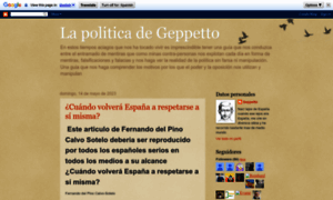 Lapoliticadegeppetto.blogspot.com.es thumbnail