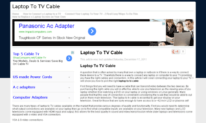Laptoptotvcables.com thumbnail