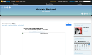 Laquinielanacional.fullblog.com.ar thumbnail