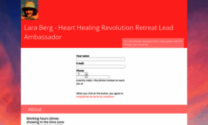 Laraberg.simplybook.me thumbnail