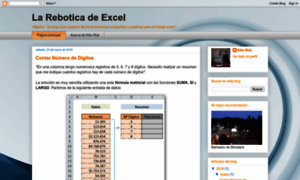 Lareboticadeexcel.blogspot.com thumbnail