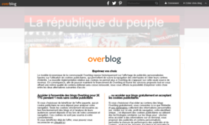 Larepubliquedupeuple.over-blog.com thumbnail