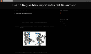 Las10reglasmasimportantesdelbalonmano.blogspot.com thumbnail