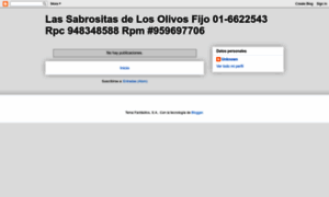 Lasabrositasdelosolivos.blogspot.pe thumbnail