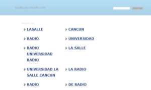 Lasallecancunradio.com thumbnail