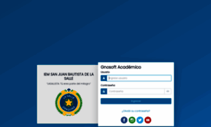 Lasallezipa.gnosoft.com.co thumbnail