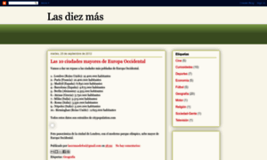 Lasdiezmas.blogspot.com thumbnail