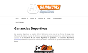 Lasgananciasdeportivas.com thumbnail