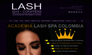 Lashspacolombia.com thumbnail