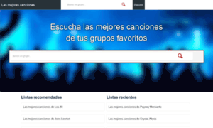 Lasmejorescanciones.es thumbnail