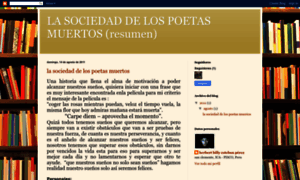 Lasociedaddelospoetasmuertosresumen.blogspot.com thumbnail