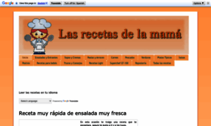 Lasrecetasdelamama.blogspot.com.es thumbnail