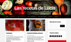 Lasrecetasdelucia.com thumbnail
