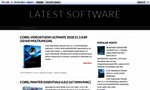 Latestsoftwarepro.blogspot.com.ar thumbnail