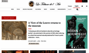 Latribunedelart.com thumbnail