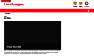 Lauraromagosa.com thumbnail