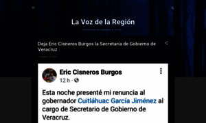 Lavozdelaregion.blogspot.mx thumbnail