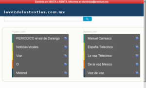 Lavozdelostuxtlas.com.mx thumbnail