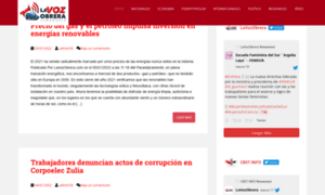 Lavozobrera.com.ve thumbnail
