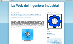 Lawebdelingenieroindustrial.blogspot.com thumbnail