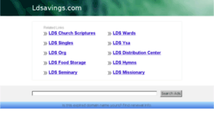 Ldsavings.com thumbnail