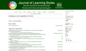 Learningstyles.uvu.edu thumbnail