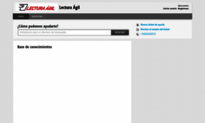 Lecturaagil.freshdesk.com thumbnail