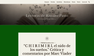 Lecturasderamiropinto.wordpress.com thumbnail