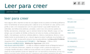 Leerparacreer.com.mx thumbnail