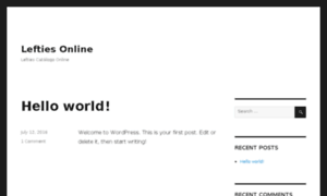 Leftiesonline.net thumbnail