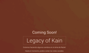 Legacyofkain.es thumbnail