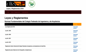 Legal.cfia.or.cr thumbnail