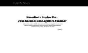 Legalinfo-panama.com thumbnail